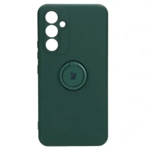 Buy Bizon Case Silicone Ring Sq do Samsung Galaxy A54 5G dark green - BIZ7541 - {ean13} - Home Screen Store Europe