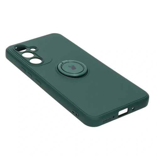 Kup Bizon Case Silicone Ring Sq do Samsung Galaxy A54 5G verde închis - BIZ7541 - {ean13} - Sklep Home Screen