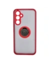 Buy Bizon Case Hybrid Ring Samsung Galaxy A54 5G smoky with a red frame - BIZ7544 - {ean13} - Home Screen Store Europe