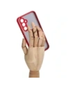 Buy Bizon Case Hybrid Ring Samsung Galaxy A54 5G smoky with a red frame - BIZ7544 - {ean13} - Home Screen Store Europe