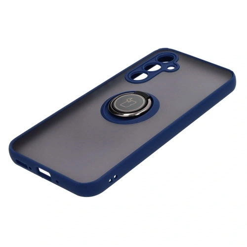 Kup Bizon Case Hybrid Ring Samsung Galaxy A54 5G füstös színű, sötétkék kerettel - BIZ1208 - {ean13} - Sklep Home Screen