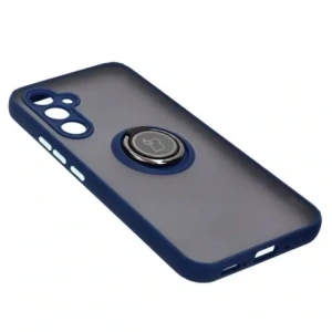 Buy Bizon Case Hybrid Ring Samsung Galaxy A54 5G smoky with a navy blue frame - BIZ1208 - {ean13} - Home Screen Store Europe
