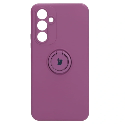 Kup Etui Bizon Case Silicone Ring Sq do Samsung Galaxy A54 5G ciemnofioletowe - BIZ7545 - {ean13} - Sklep Home Screen