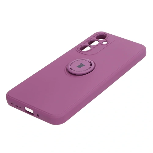 Kup Etui Bizon Case Silicone Ring Sq do Samsung Galaxy A54 5G ciemnofioletowe - BIZ7545 - {ean13} - Sklep Home Screen