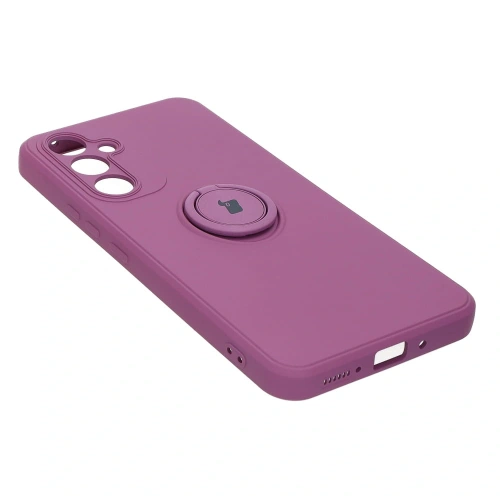 Kup Bizon Case Silicone Ring Sq do Samsung Galaxy A54 5G mov închis - BIZ7545 - {ean13} - Sklep Home Screen