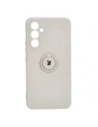 Bizon Case Silicone Ring Sq do Samsung Galaxy A54 5G beige