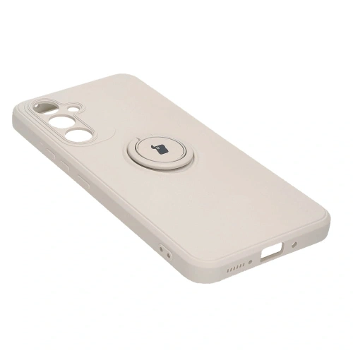 Buy Bizon Case Silicone Ring Sq do Samsung Galaxy A54 5G beige - BIZ7547 - {ean13} - Home Screen Store Europe