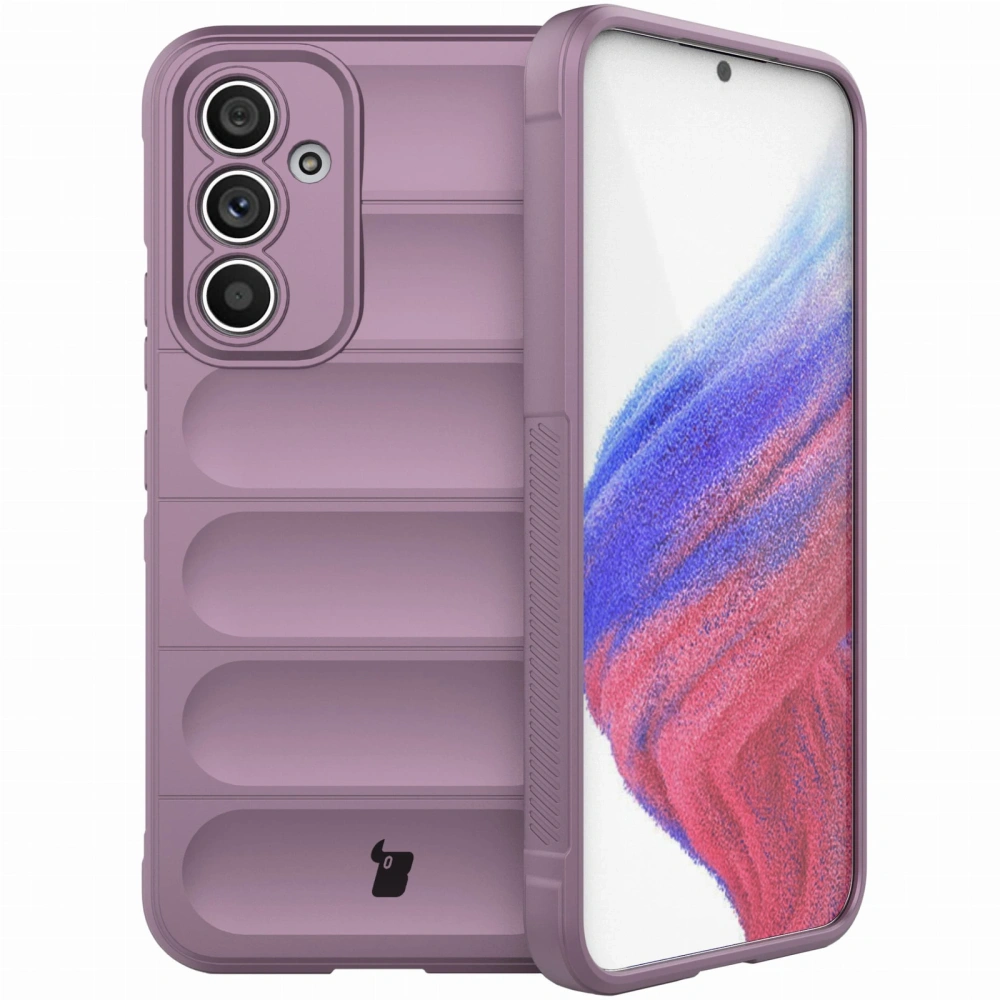 Pancerne etui Bizon Case Tur do Samsung Galaxy A54 5G jasnofioletowe