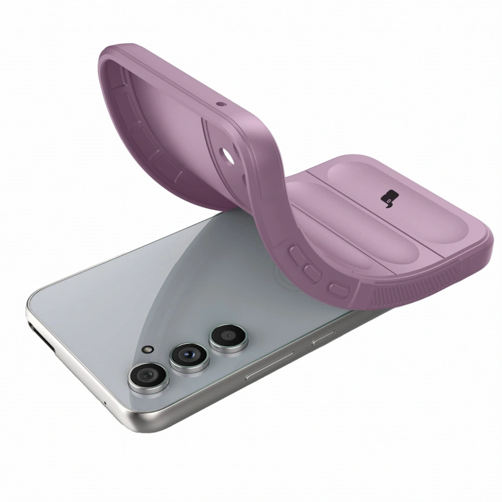 Pancerne etui Bizon Case Tur do Samsung Galaxy A54 5G jasnofioletowe