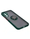 Buy Bizon Case Hybrid Ring Samsung Galaxy A54 5G smoky with a dark green frame - BIZ1213 - {ean13} - Home Screen Store Europe