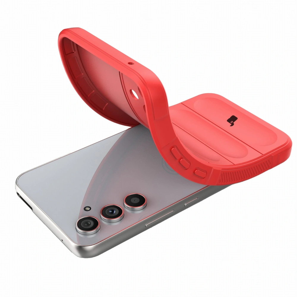 Pancerne etui Bizon Case Tur do Samsung Galaxy A54 5G czerwone
