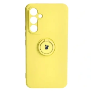 Buy Bizon Case Silicone Ring Sq do Samsung Galaxy A54 5G yellow - BIZ7549 - {ean13} - Home Screen Store Europe