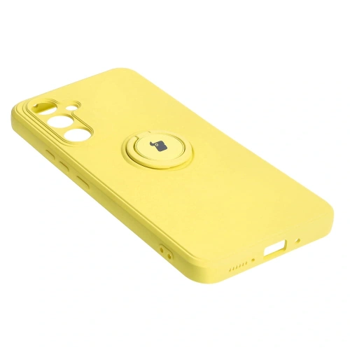 Buy Bizon Case Silicone Ring Sq do Samsung Galaxy A54 5G yellow - BIZ7549 - {ean13} - Home Screen Store Europe