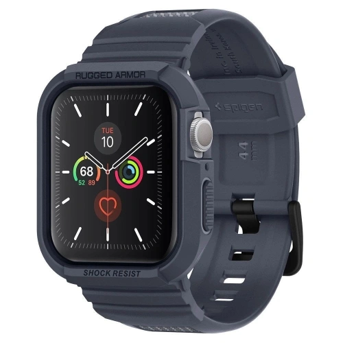 Kup Etui Spigen Rugged Armor Pro Apple Watch 4/5/6/7/SE 44/45mm Charcoal Grey - SPN1028GRY - {ean13} - Sklep Home Screen