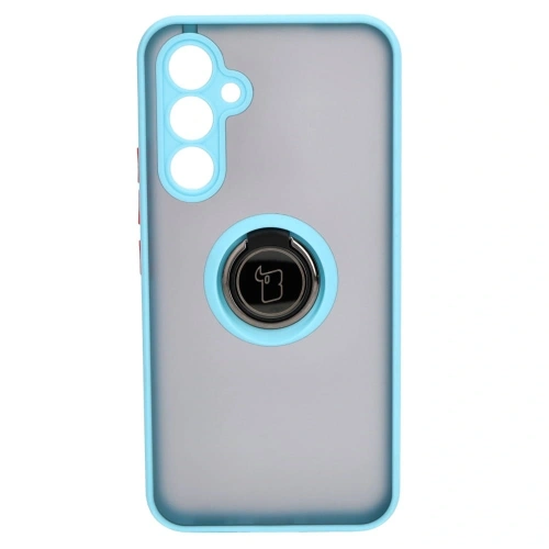 Kup Bizon Case Hybrid Ring Samsung Galaxy A54 5G rauchig mit einem hellblauen Rahmen - BIZ1220 - {ean13} - Sklep Home Screen