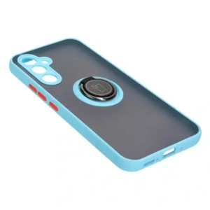 Buy Bizon Case Hybrid Ring Samsung Galaxy A54 5G smoky with a light blue frame - BIZ1220 - {ean13} - Home Screen Store Europe