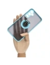 Kup Bizon Case Hybrid Ring Samsung Galaxy A54 5G rauchig mit einem hellblauen Rahmen - BIZ1220 - {ean13} - Sklep Home Screen