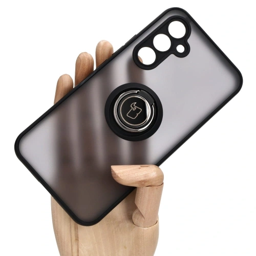 Kup Bizon Case Hybrid Ring Samsung Galaxy A54 5G rauchig mit einem schwarzen Rahmen - BIZ1221 - {ean13} - Sklep Home Screen