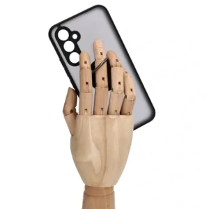 Kup Etui z uchwytem na palec Bizon Case Hybrid Ring do Samsung Galaxy A54 5G kouřové s černým rámečkem - BIZ1221 - {ean13} - Sklep Home Screen