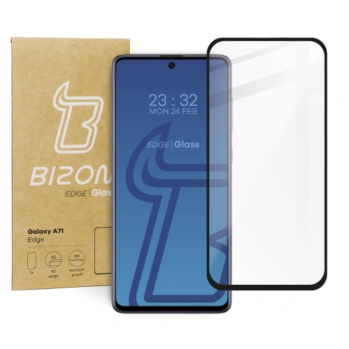 Kup Szkło hartowane Bizon Glass Edge do Samsung Galaxy A71 czarne - BIZ7554 - {ean13} - Sklep Home Screen