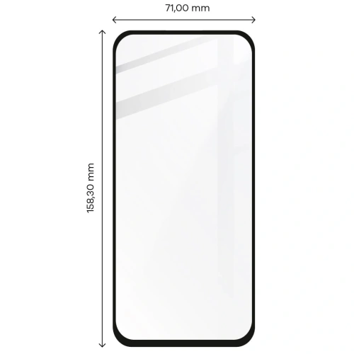 Buy Bizon Glass Edge Samsung Galaxy A71 black - BIZ7554 - {ean13} - Home Screen Store Europe