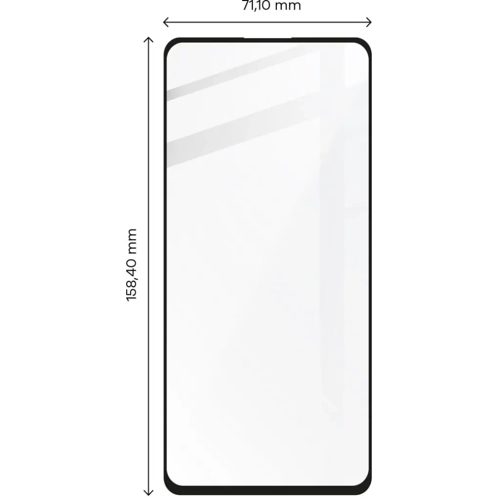 2x szkło hartowane Bizon Glass Edge + ochrona na obiektyw Samsung Galaxy A72 5G czarne