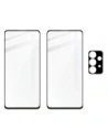 Kup Bizon Glass Edge 2x edzett üveg + lencsevédő Samsung Galaxy A72 5G fekete - BIZ7561 - {ean13} - Sklep Home Screen
