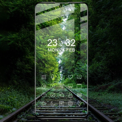 Kup Bizon Glass Edge 2x edzett üveg + lencsevédő Samsung Galaxy A72 5G fekete - BIZ7561 - {ean13} - Sklep Home Screen
