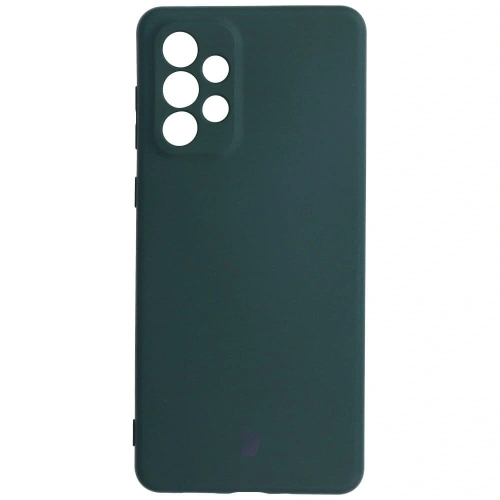 Kup Etui Bizon Case Silicone do Galaxy A73 5G, ciemnozielone - BIZ7562 - {ean13} - Sklep Home Screen