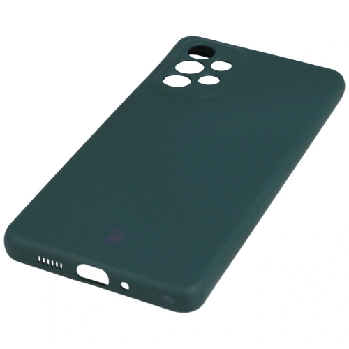 Kup Etui Bizon Case Silicone do Galaxy A73 5G, ciemnozielone - BIZ7562 - {ean13} - Sklep Home Screen