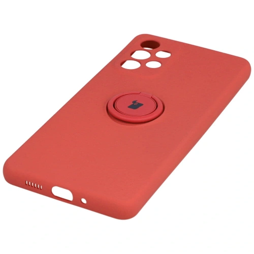 Kup Etui Bizon Case Silicone Ring do Samsung Galaxy A73 5G tmavě růžová - BIZ1237 - {ean13} - Sklep Home Screen