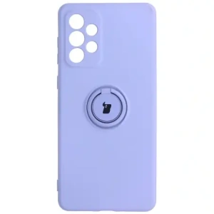 Kup Bizon Case Silicon Ring Samsung Galaxy A73 5G violet deschis - BIZ1239 - {ean13} - Sklep Home Screen