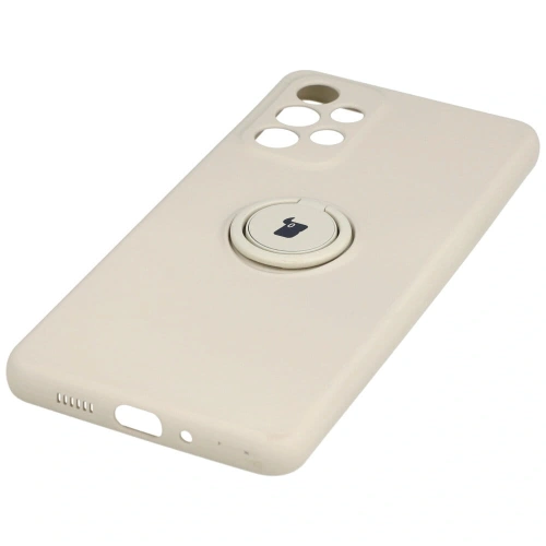 Kup Bizon Case Silikonring Samsung Galaxy A73 5G beige - BIZ1240 - {ean13} - Sklep Home Screen