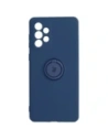 Bizon Case Silicone Ring Samsung Galaxy A73 5G navy blue