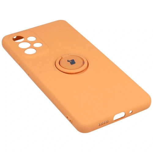 Kup Etui Bizon Case Silicone Ring do Samsung Galaxy A73 5G pomarańczowe - BIZ1249 - {ean13} - Sklep Home Screen