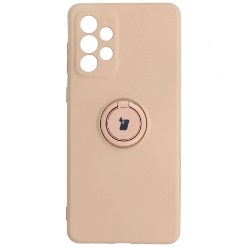 Kup Bizon Case Szilikon Gyűrű Samsung Galaxy A73 5G világos rózsaszín - BIZ1250 - {ean13} - Sklep Home Screen