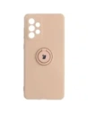 Bizon Case Szilikon Gyűrű Samsung Galaxy A73 5G világos rózsaszín