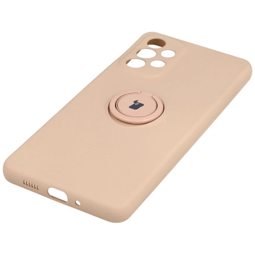 Kup Bizon Case Szilikon Gyűrű Samsung Galaxy A73 5G világos rózsaszín - BIZ1250 - {ean13} - Sklep Home Screen
