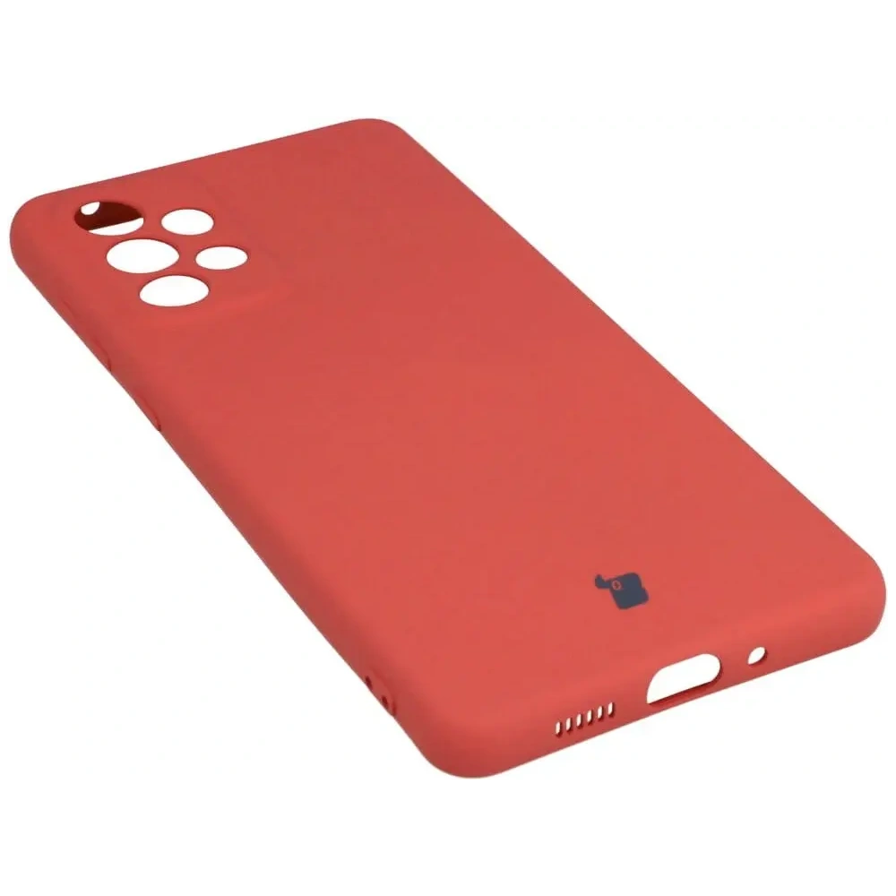 Etui Bizon Case Silicone do Samsung Galaxy A73 5G ciemny róż