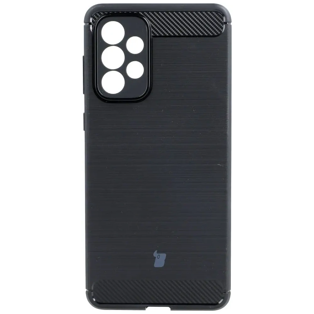 Etui Bizon Case Carbon TPU do Samsung Galaxy A73 5G czarne