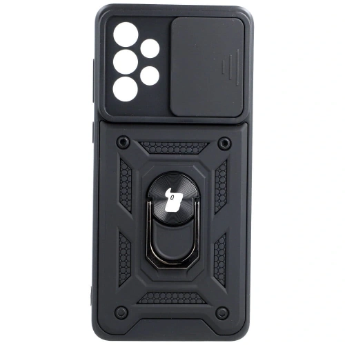 Kup Bizon Case CamShield Ring Samsung Galaxy A73 5G schwarz - BIZ1255 - {ean13} - Sklep Home Screen