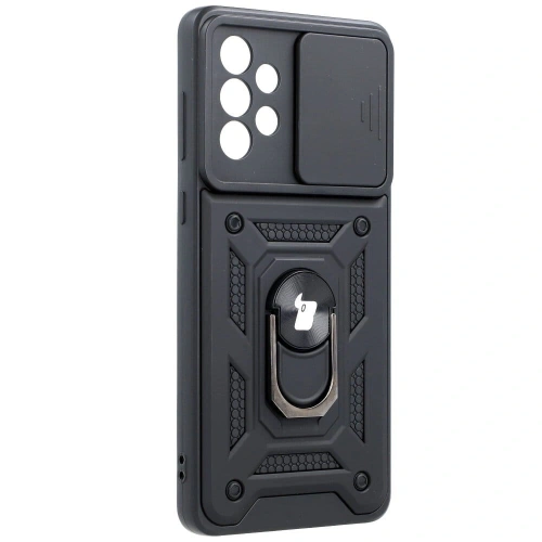 Kup Bizon Case CamShield Ring Samsung Galaxy A73 5G schwarz - BIZ1255 - {ean13} - Sklep Home Screen