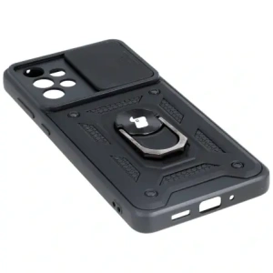 Bizon Case CamShield Ring Samsung Galaxy A73 5G black