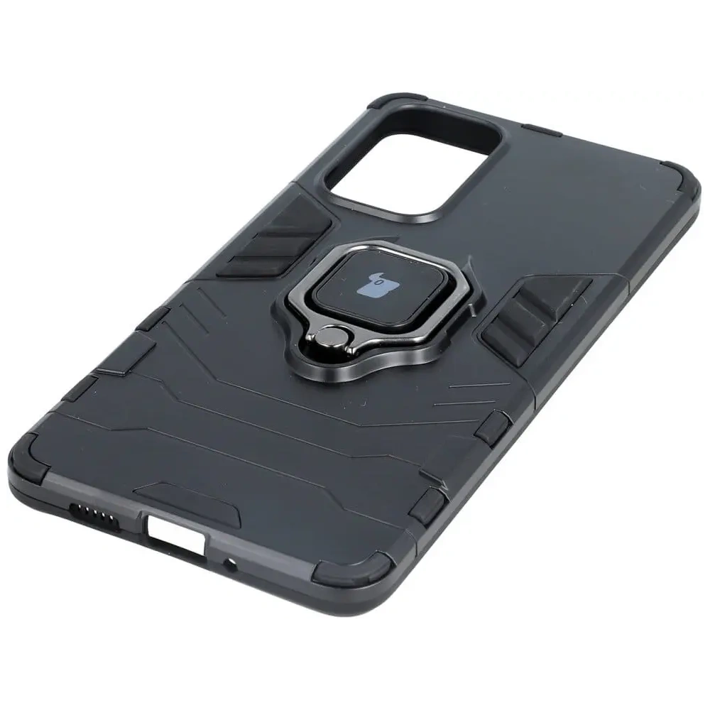 Etui Bizon Case Armor Ring do Samsung Galaxy A73 5G czarne