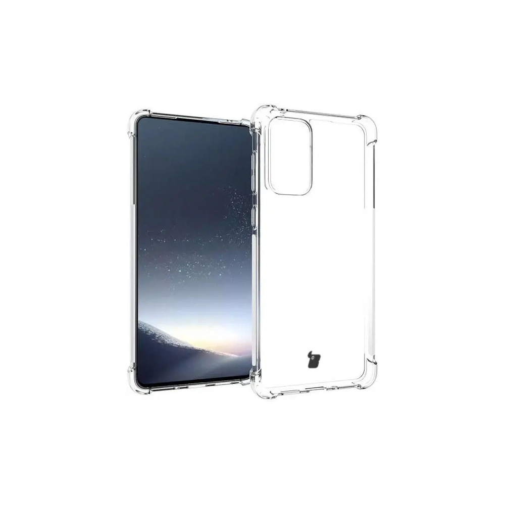 Etui + 2x szkło na ekran + obiektyw Bizon Case Clear Pack do Samsung Galaxy A73 5G przezroczyste