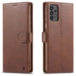 Kup Bizon Case Wallet Samsung Galaxy A73 5G maro închis - BIZ1262 - {ean13} - Sklep Home Screen