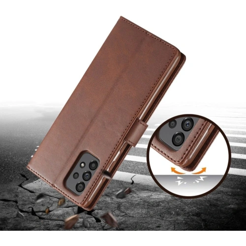 Kup Etui Bizon Case Wallet do Samsung Galaxy A73 5G tmavě hnědé - BIZ1262 - {ean13} - Sklep Home Screen