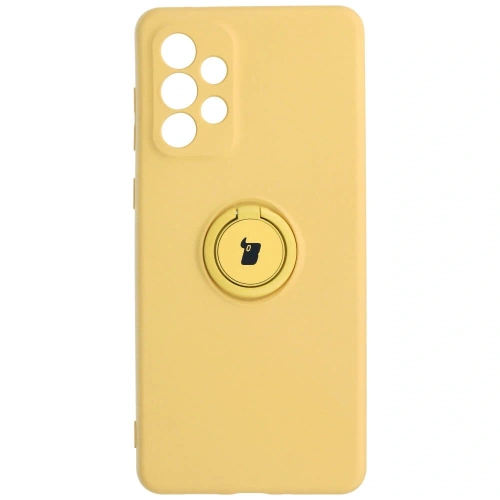 Kup Bizon Case Szilikon Gyűrű Samsung Galaxy A73 5G sárga - BIZ1263 - {ean13} - Sklep Home Screen
