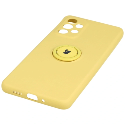 Kup Bizon Case Szilikon Gyűrű Samsung Galaxy A73 5G sárga - BIZ1263 - {ean13} - Sklep Home Screen