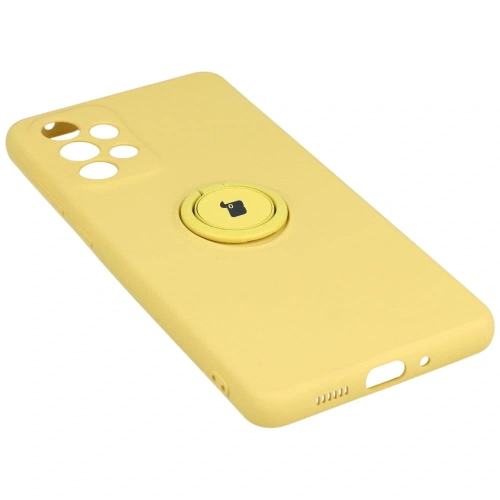 Kup Bizon Case Szilikon Gyűrű Samsung Galaxy A73 5G sárga - BIZ1263 - {ean13} - Sklep Home Screen